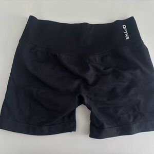 DFYNE Women's Black Shorts